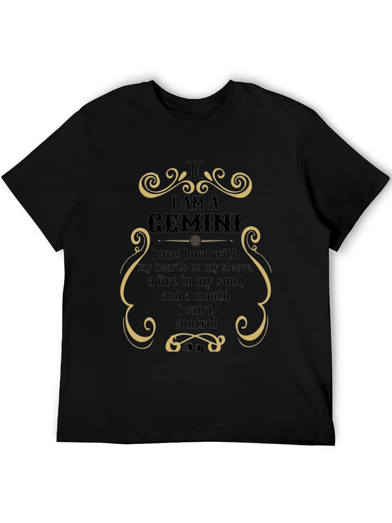 Gemini Zodiac T-Shirt: I AM A GEMINI Graphic Tee