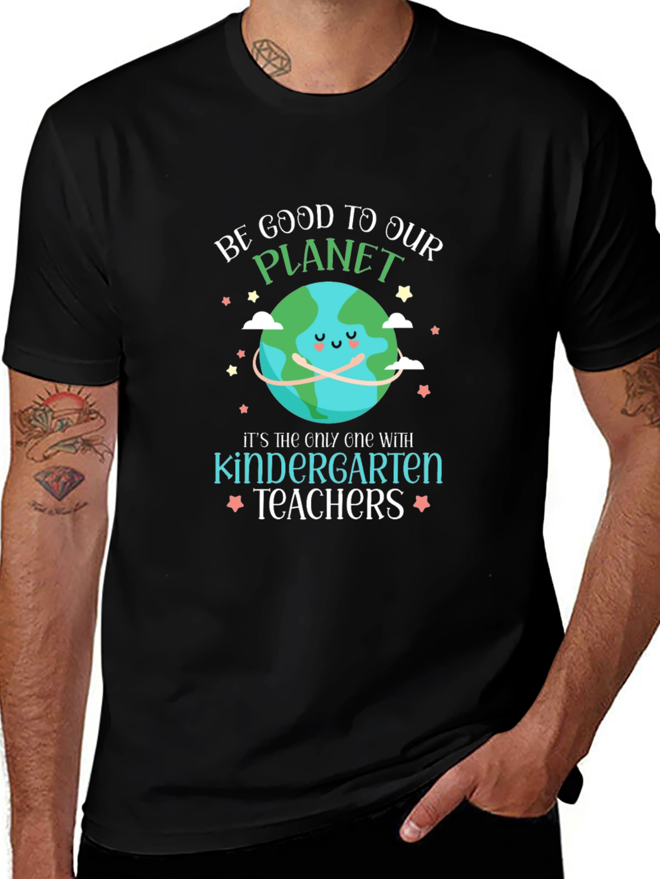 Planet Kindergarten Teachers T-Shirt