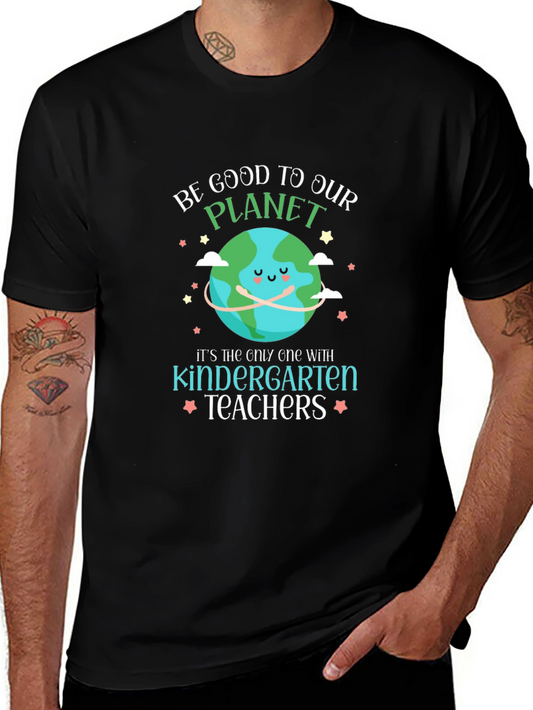 Planet Kindergarten Teachers T-Shirt