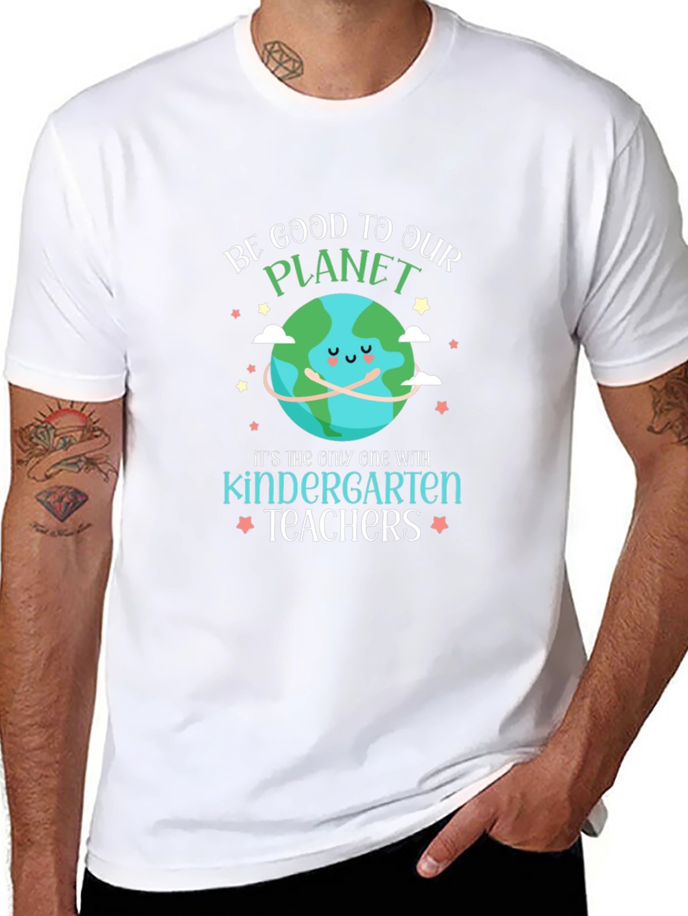 Planet Kindergarten Teachers T-Shirt