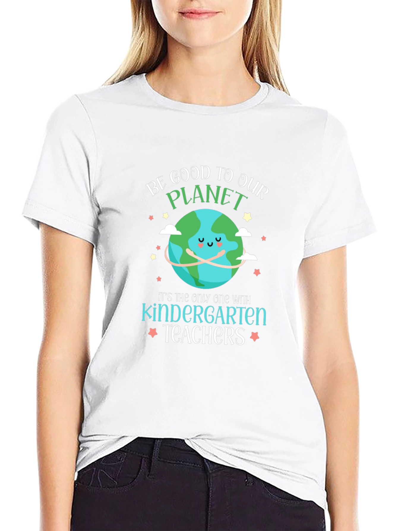 Planet Kindergarten Teachers T-Shirt