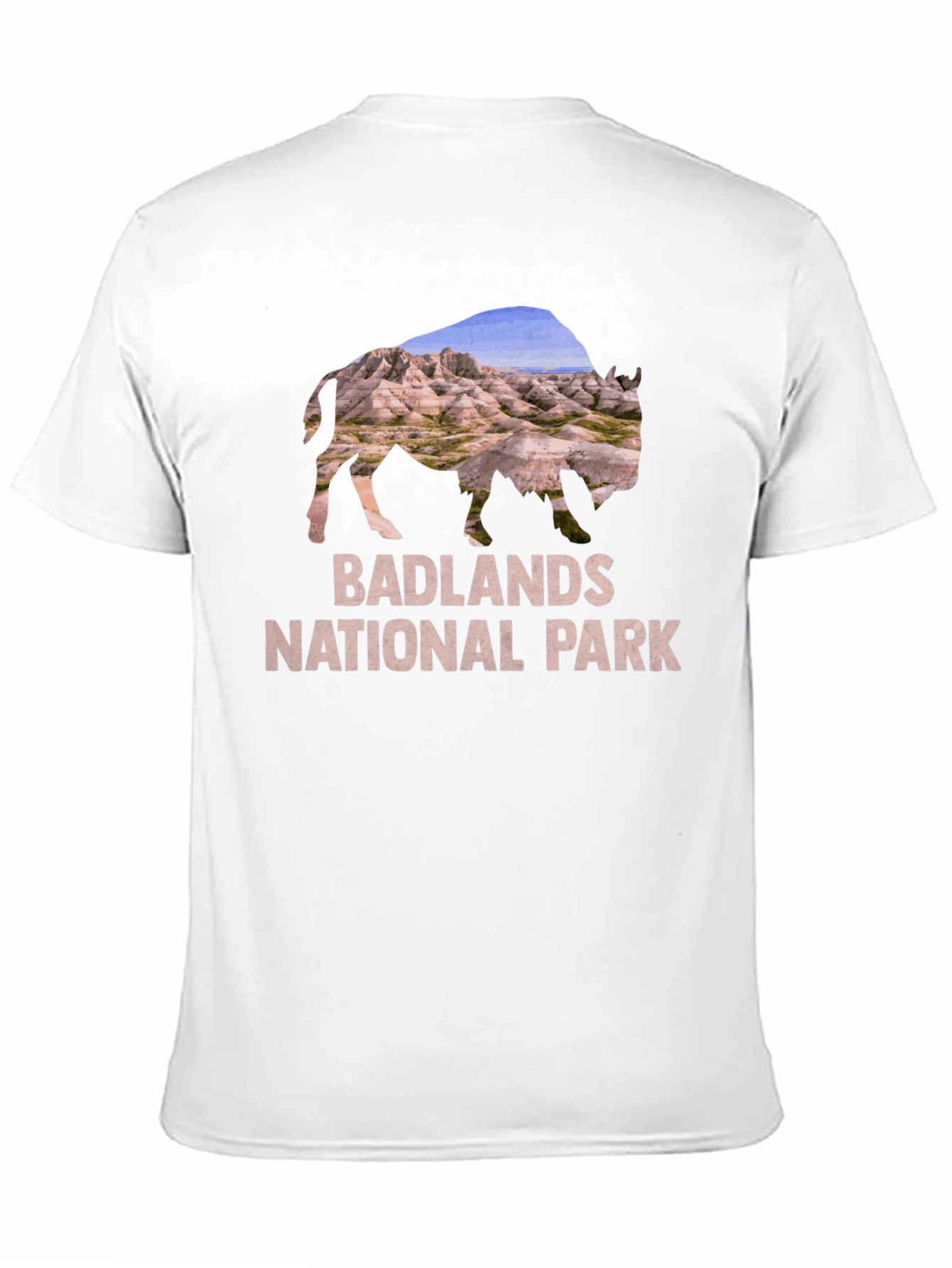 Badlands National Park Bison Graphic T-Shirt