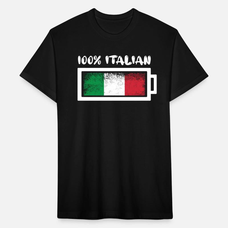 100 Percent Italian Flag