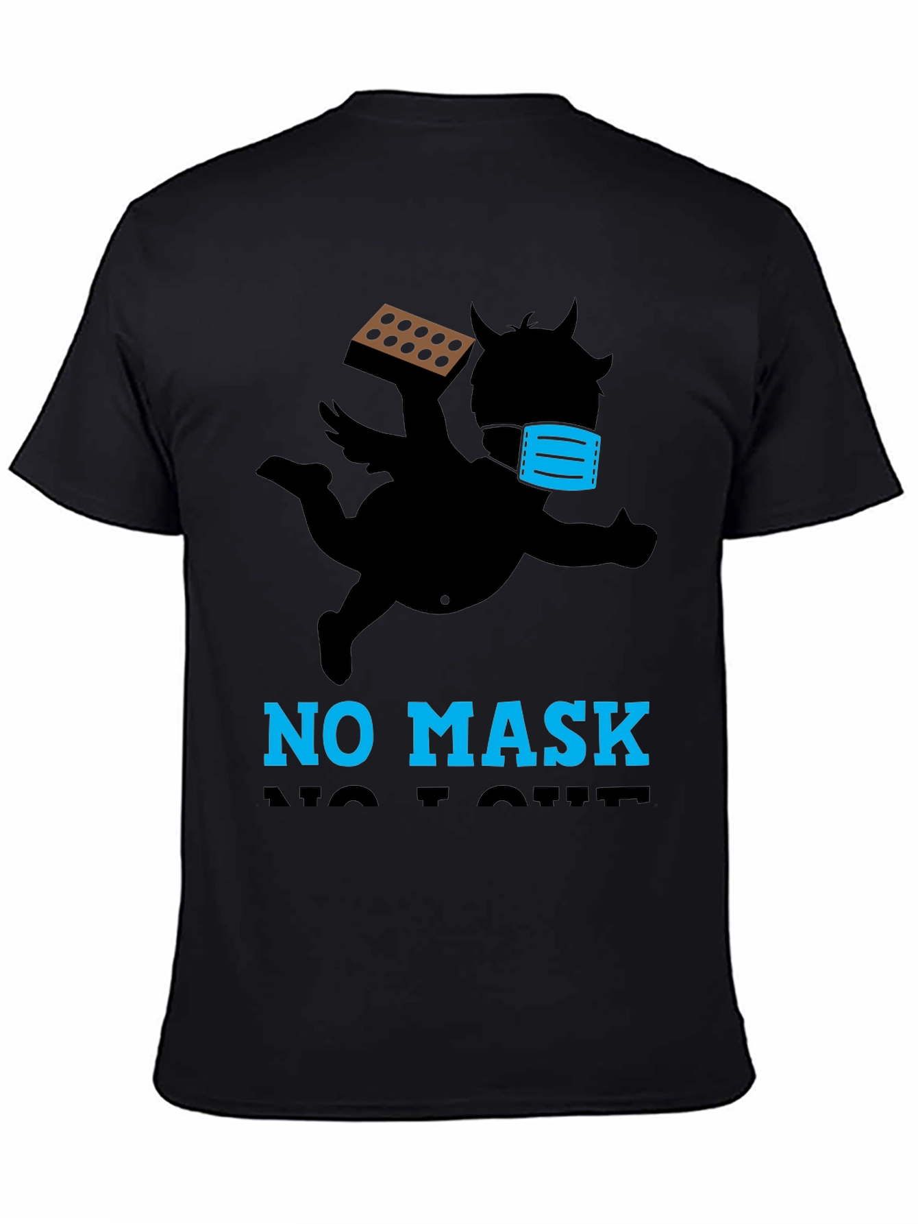 No Mask No Love T-Shirt: Anti-Valentines Day Tee