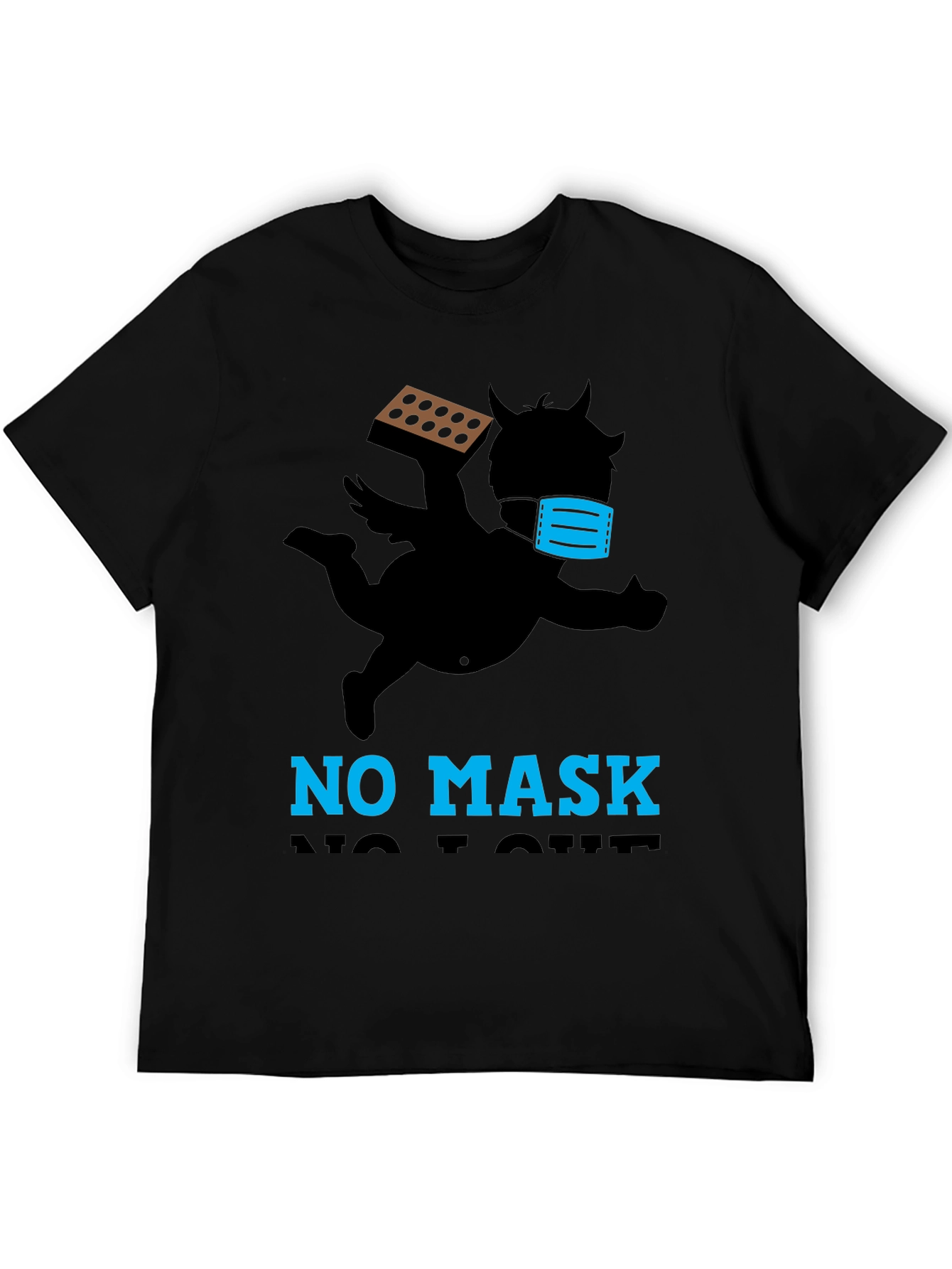 No Mask No Love T-Shirt: Anti-Valentines Day Tee