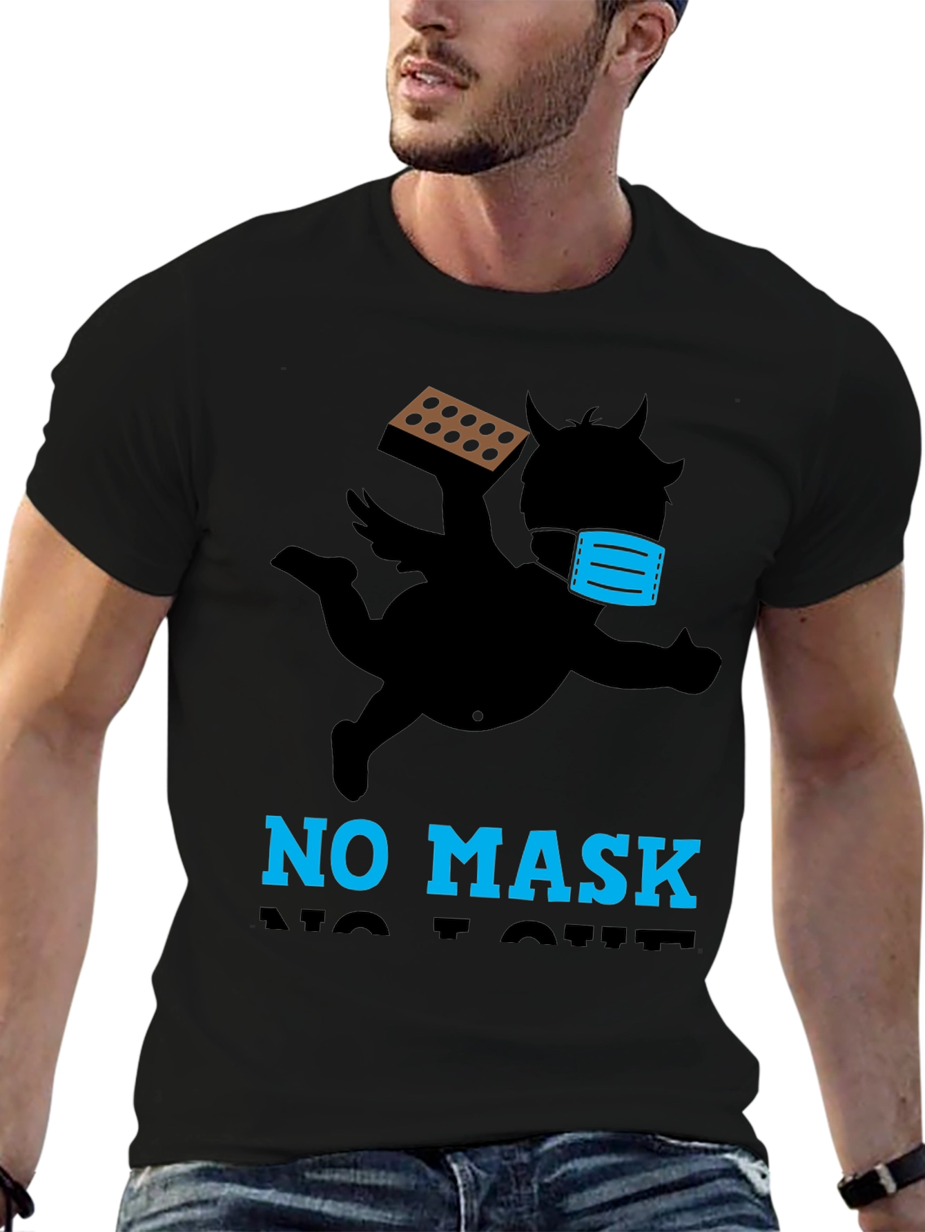 No Mask No Love T-Shirt: Anti-Valentines Day Tee