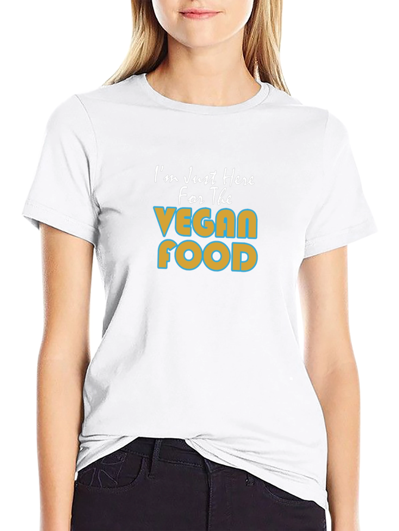 Vegan Food T-Shirt - Soft Cotton Blend