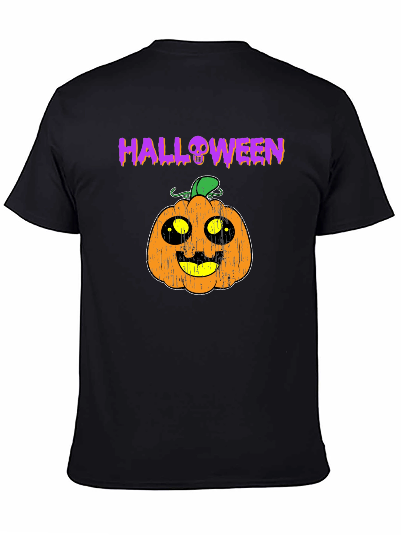 Halloween Pumpkin T-Shirt - Spooky Season Tee