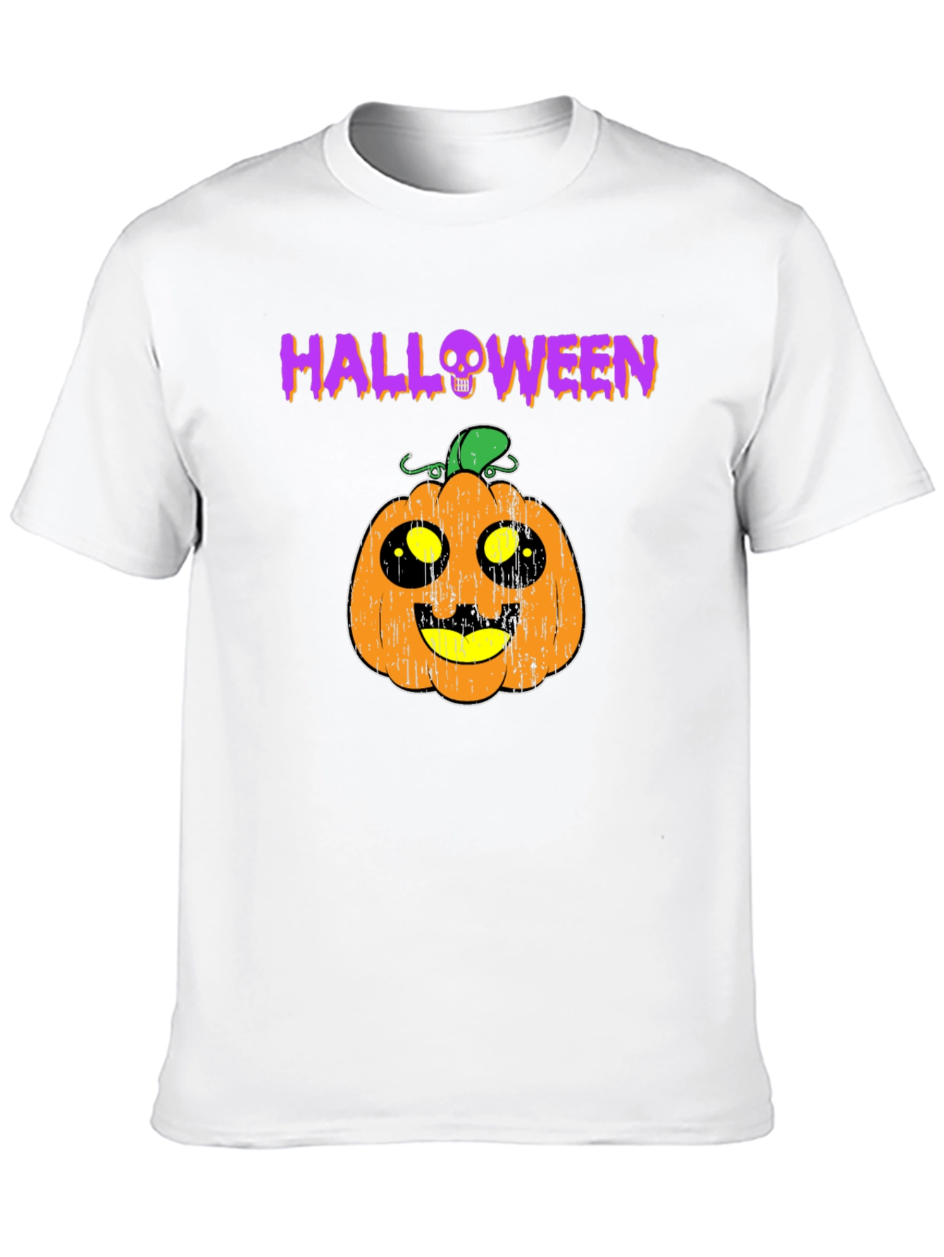 Halloween Pumpkin T-Shirt - Spooky Season Tee