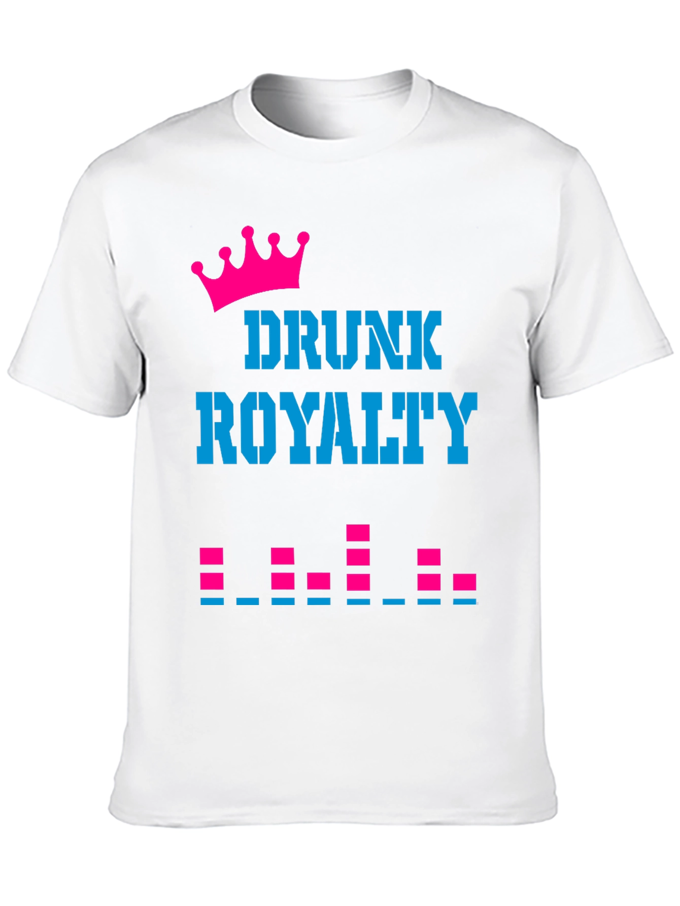 Drunk Royalty Graphic Tee - Party Shirt