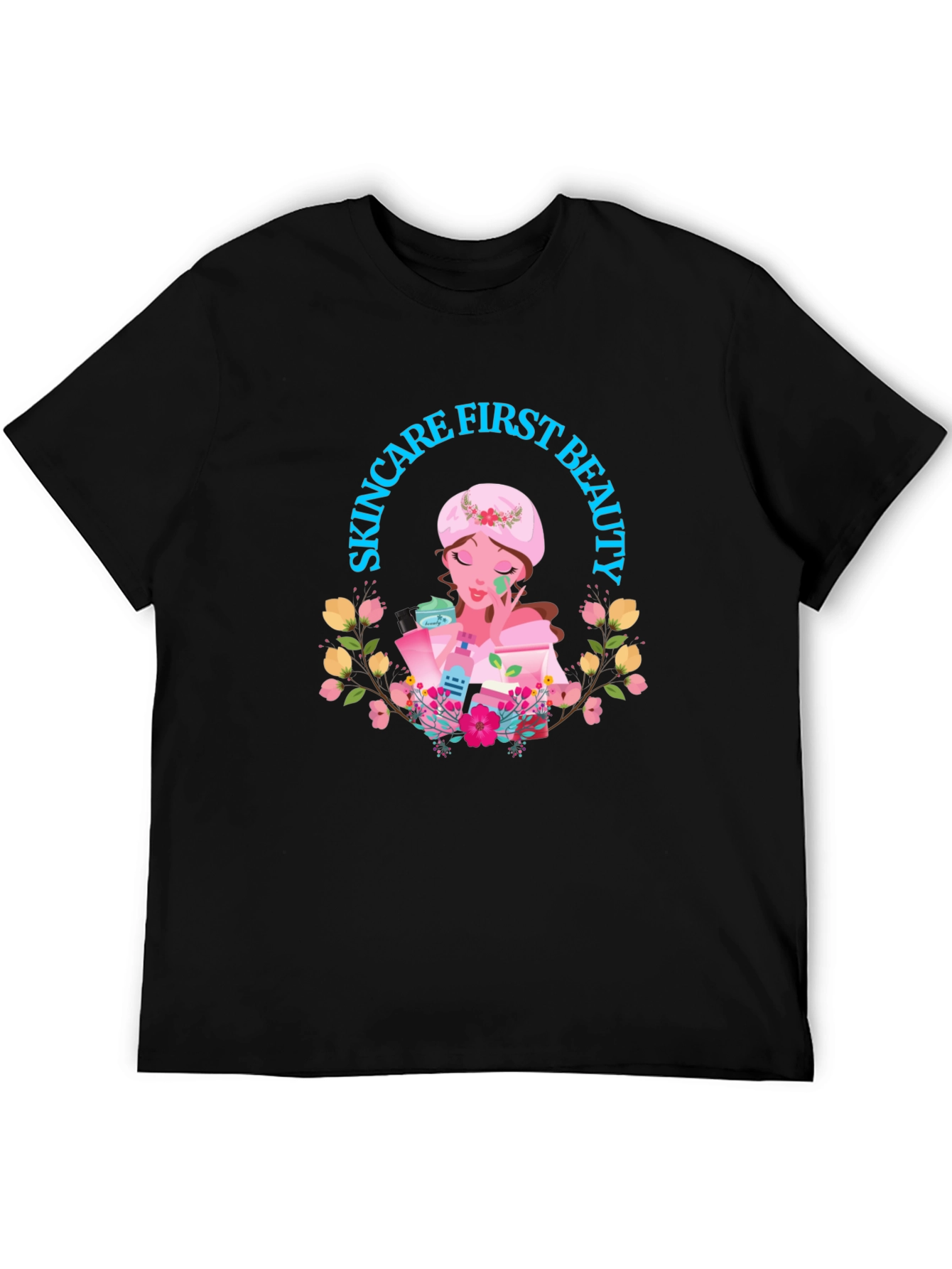 Skincare First Beauty Graphic Tee