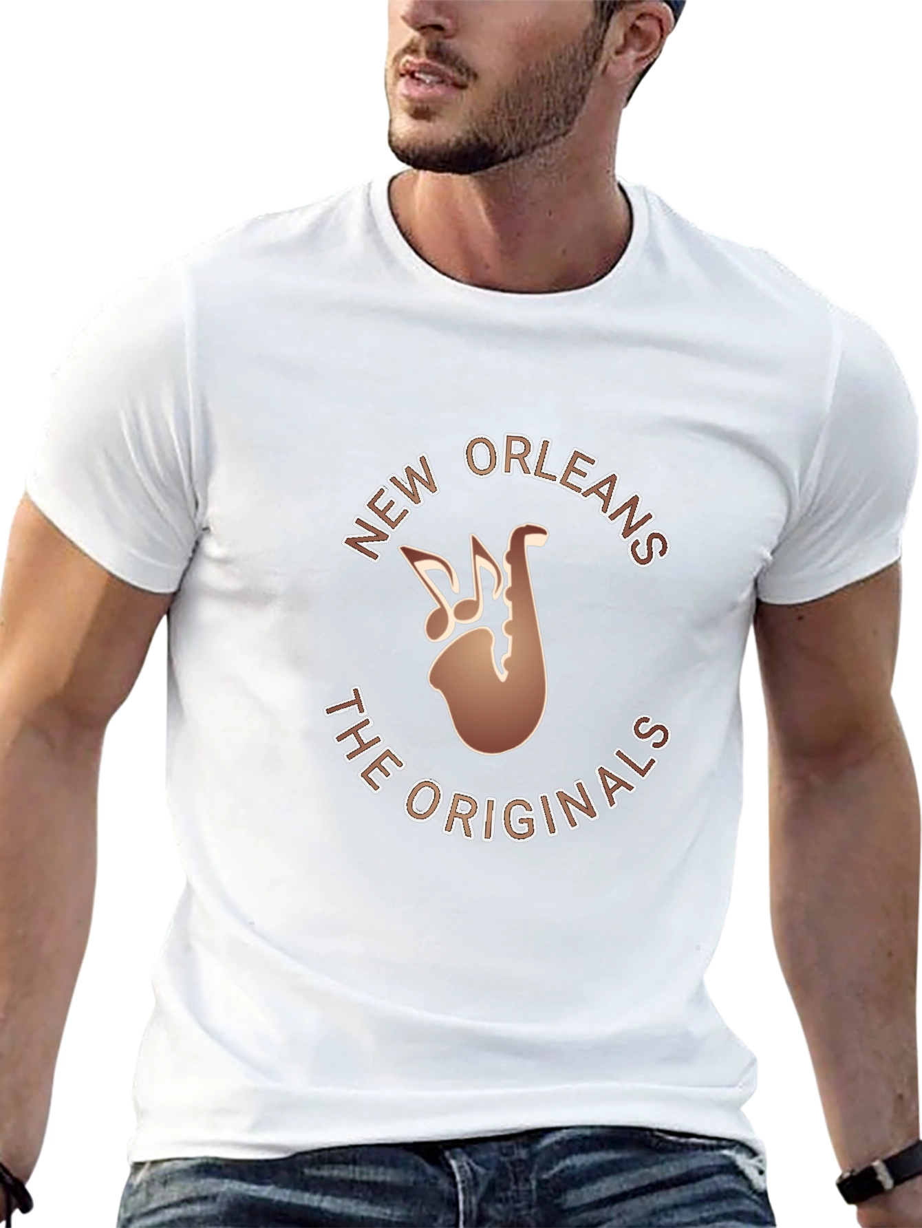 New Orleans Music Originals Black Graphic Tee