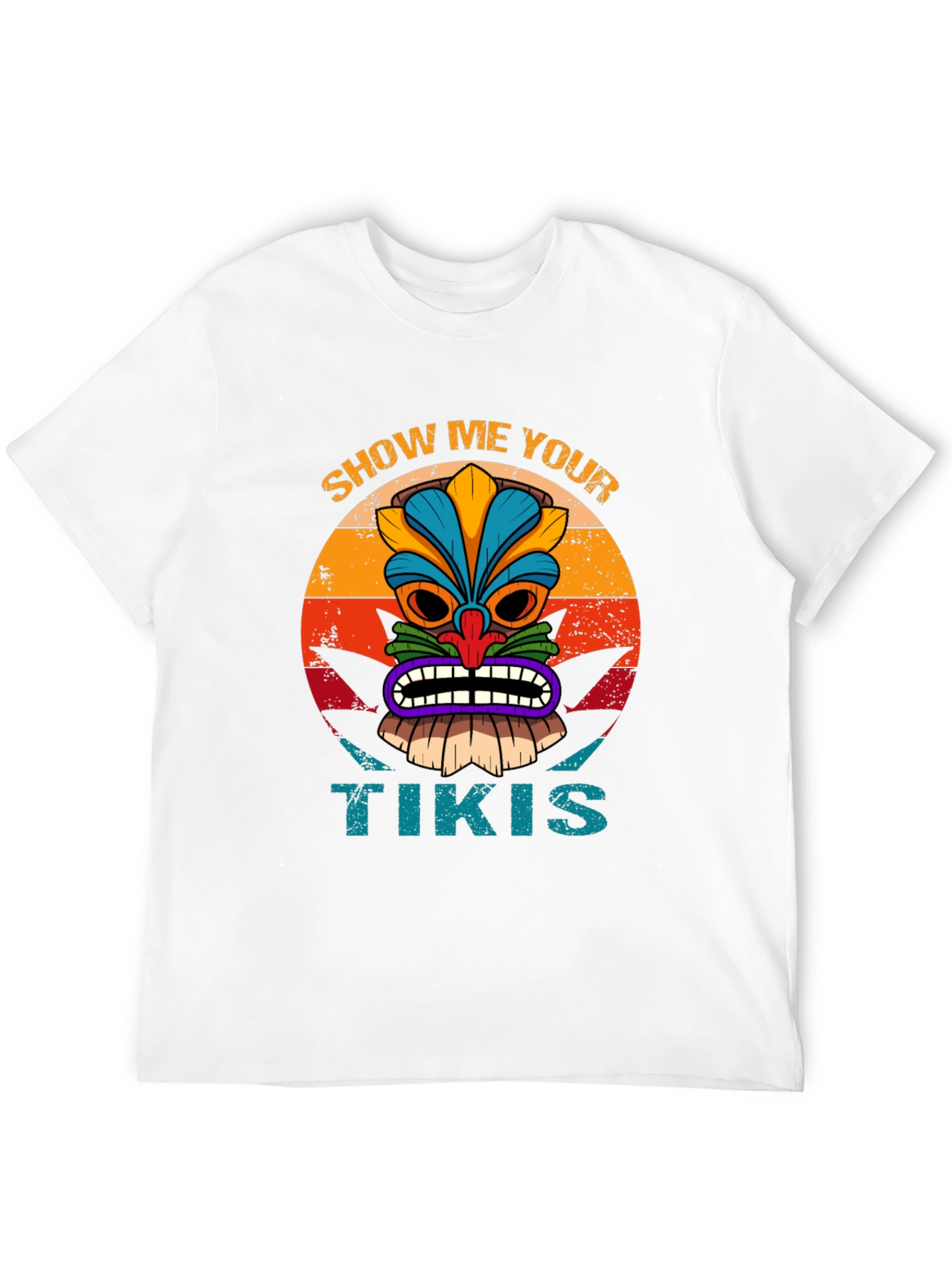 Show Me Your Tikis T-Shirt - Tropical Style