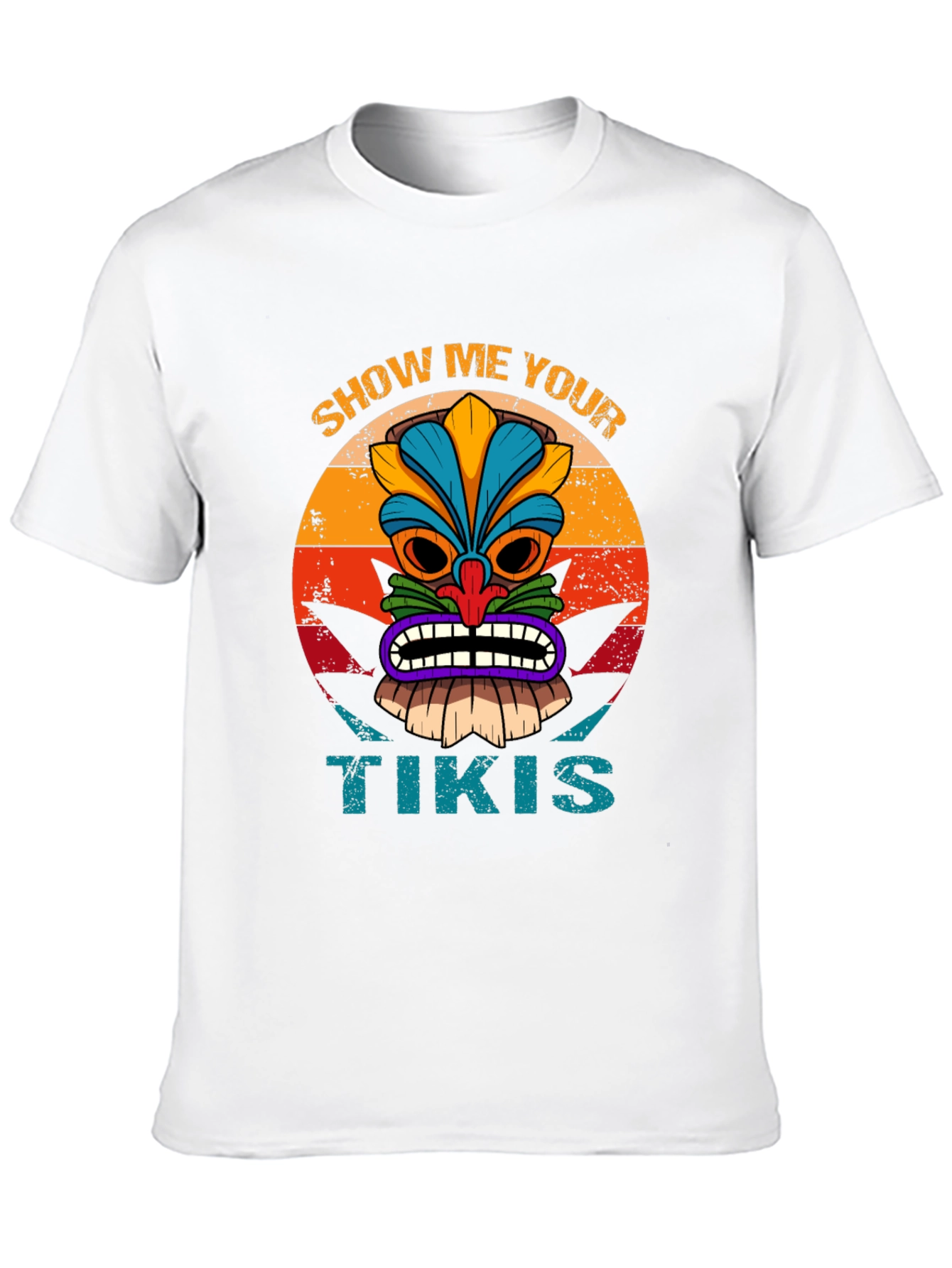 Show Me Your Tikis T-Shirt - Tropical Style