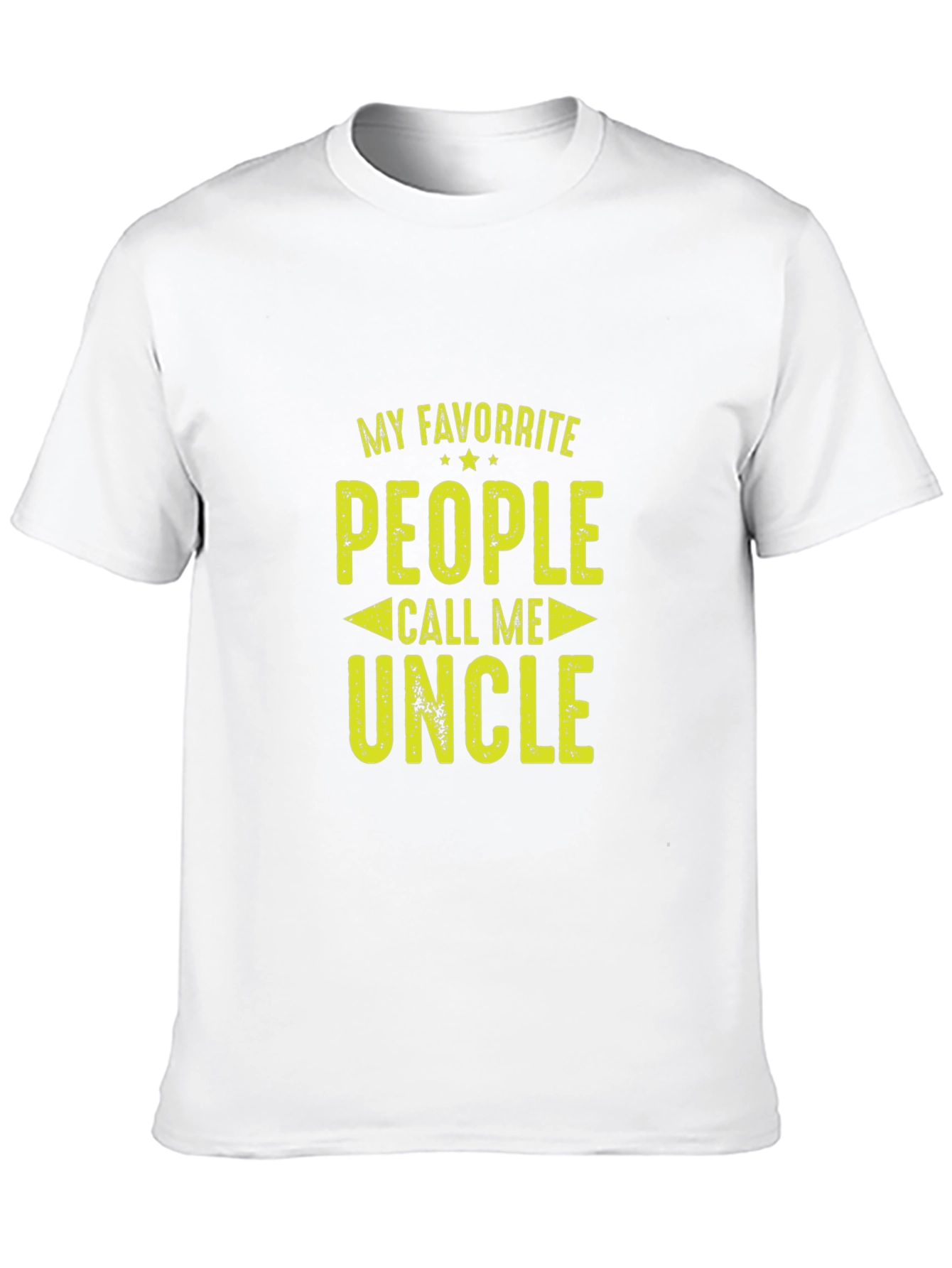 My Favorite People Call Me Uncle Graphic Tee