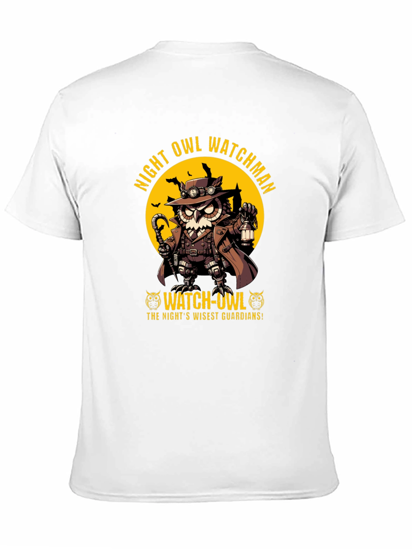 Night Owl Watchman Graphic T-Shirt