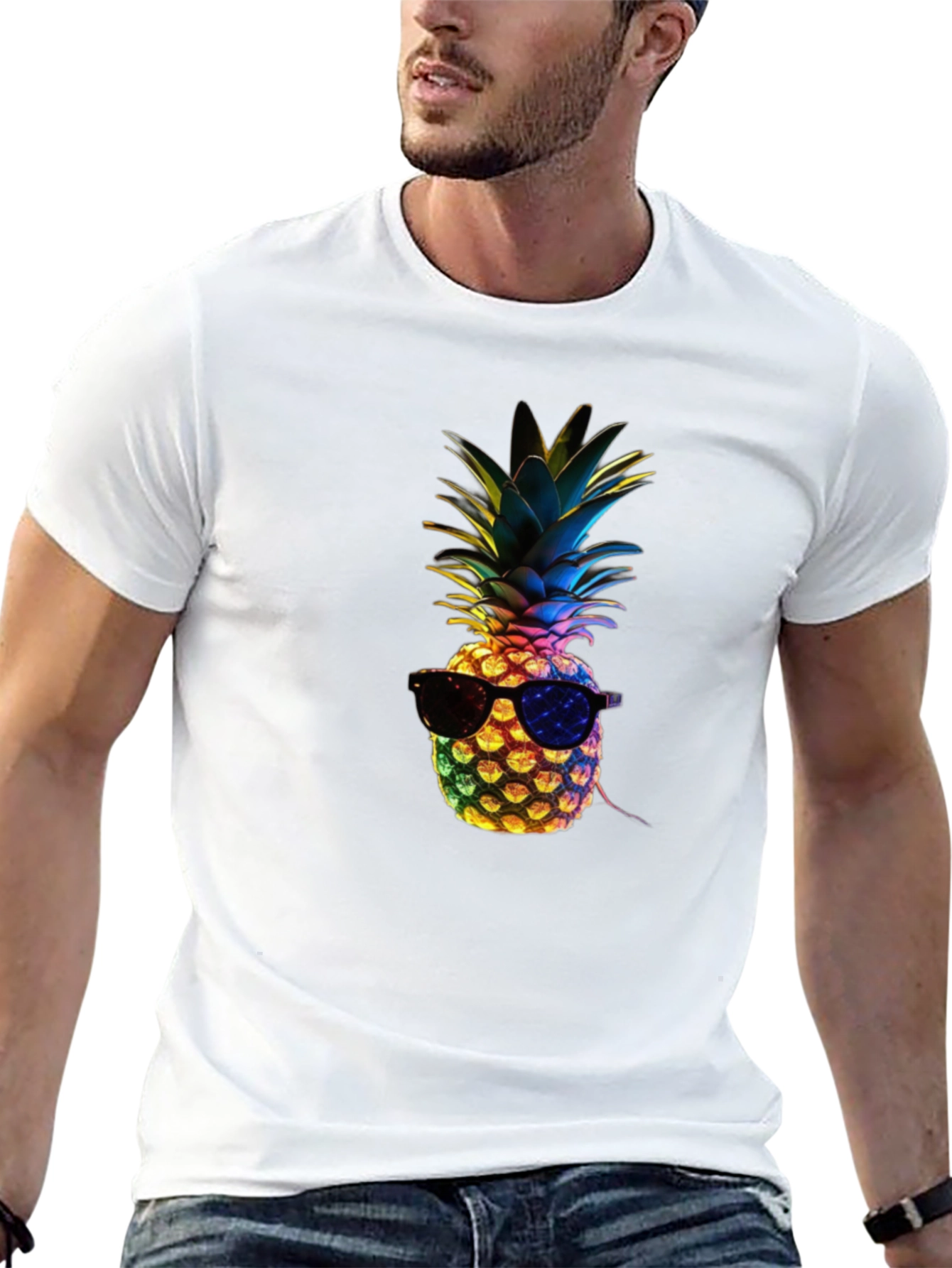 Cool Pineapple Graphic Tee