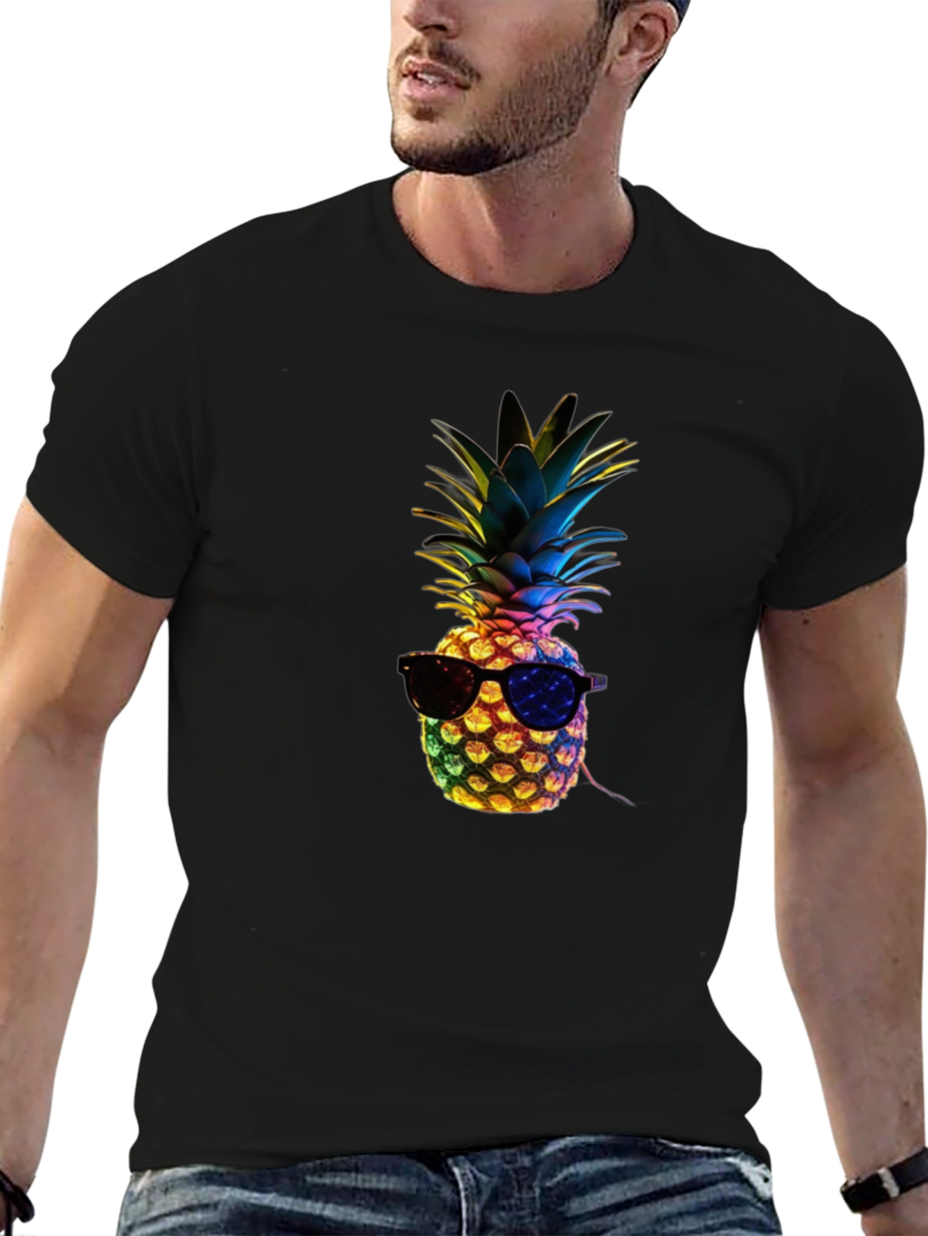 Cool Pineapple Graphic Tee