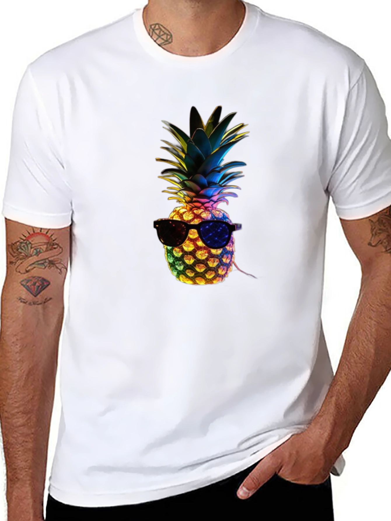 Cool Pineapple Graphic Tee