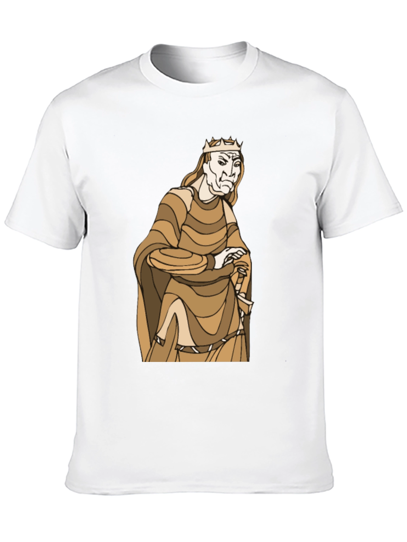 King Graphic Black T-Shirt