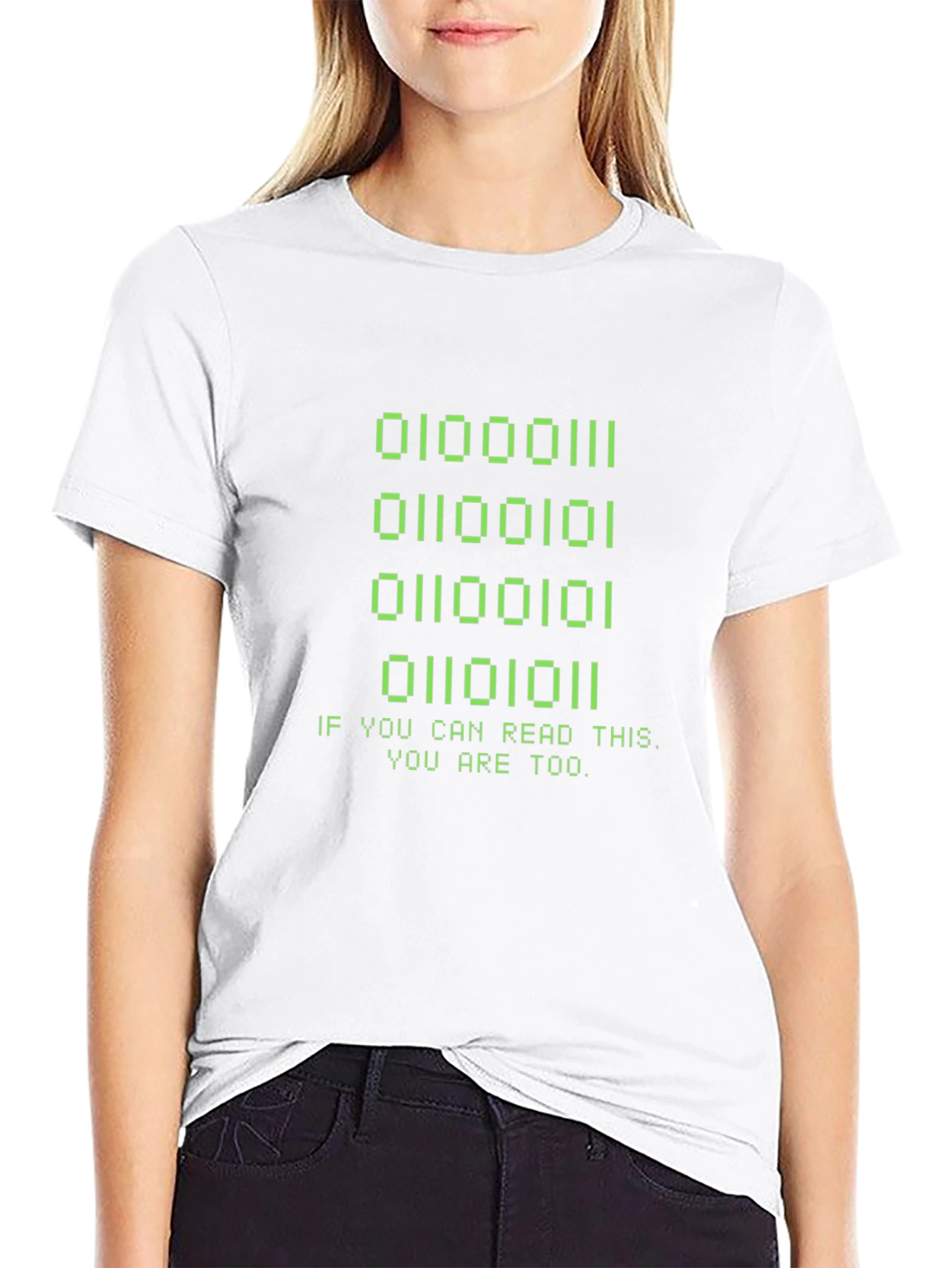 Binary Code T-Shirt - If You Can Read This...