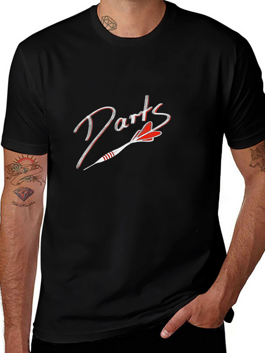 Darts Graphic Tee - Black