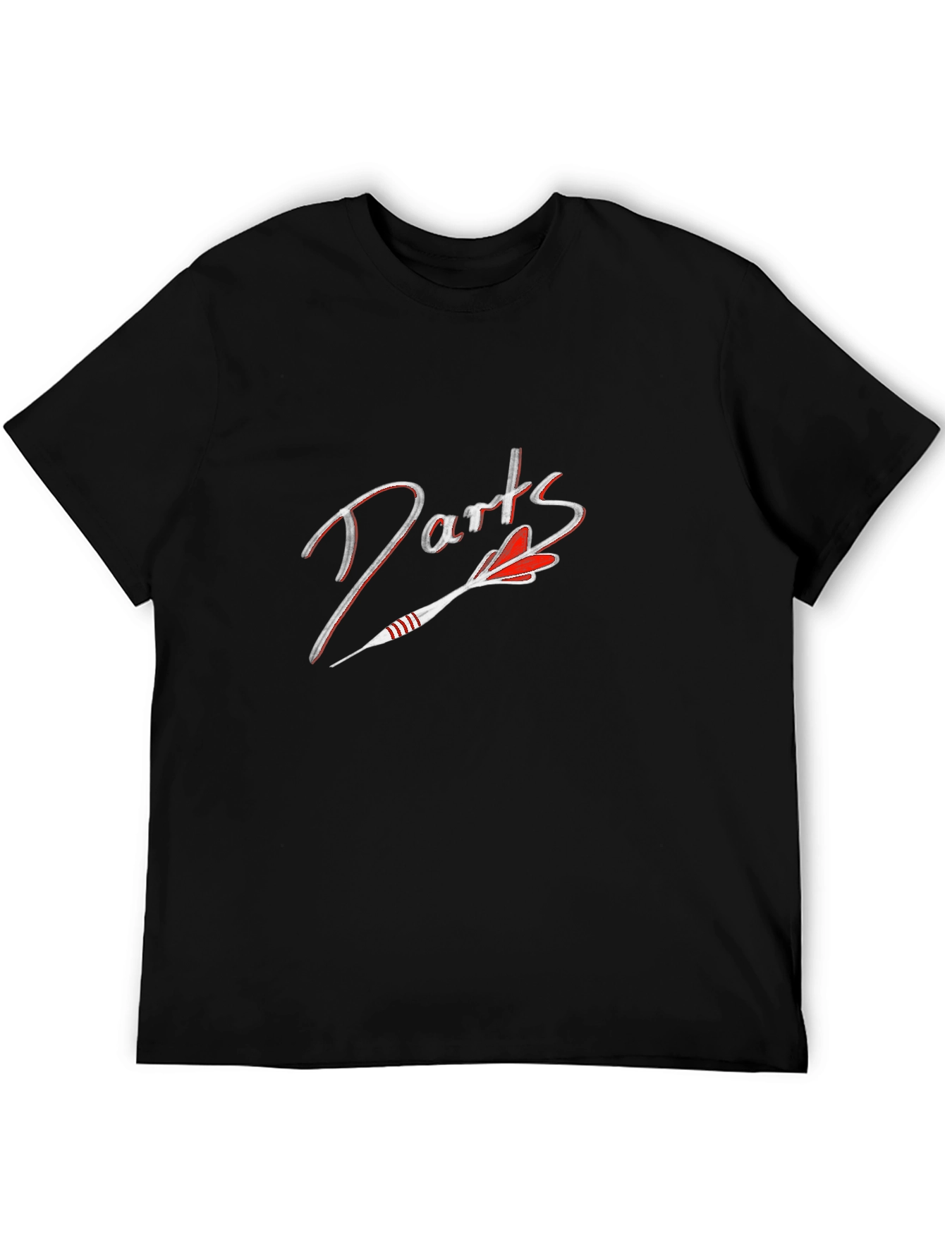 Darts Graphic Tee - Black