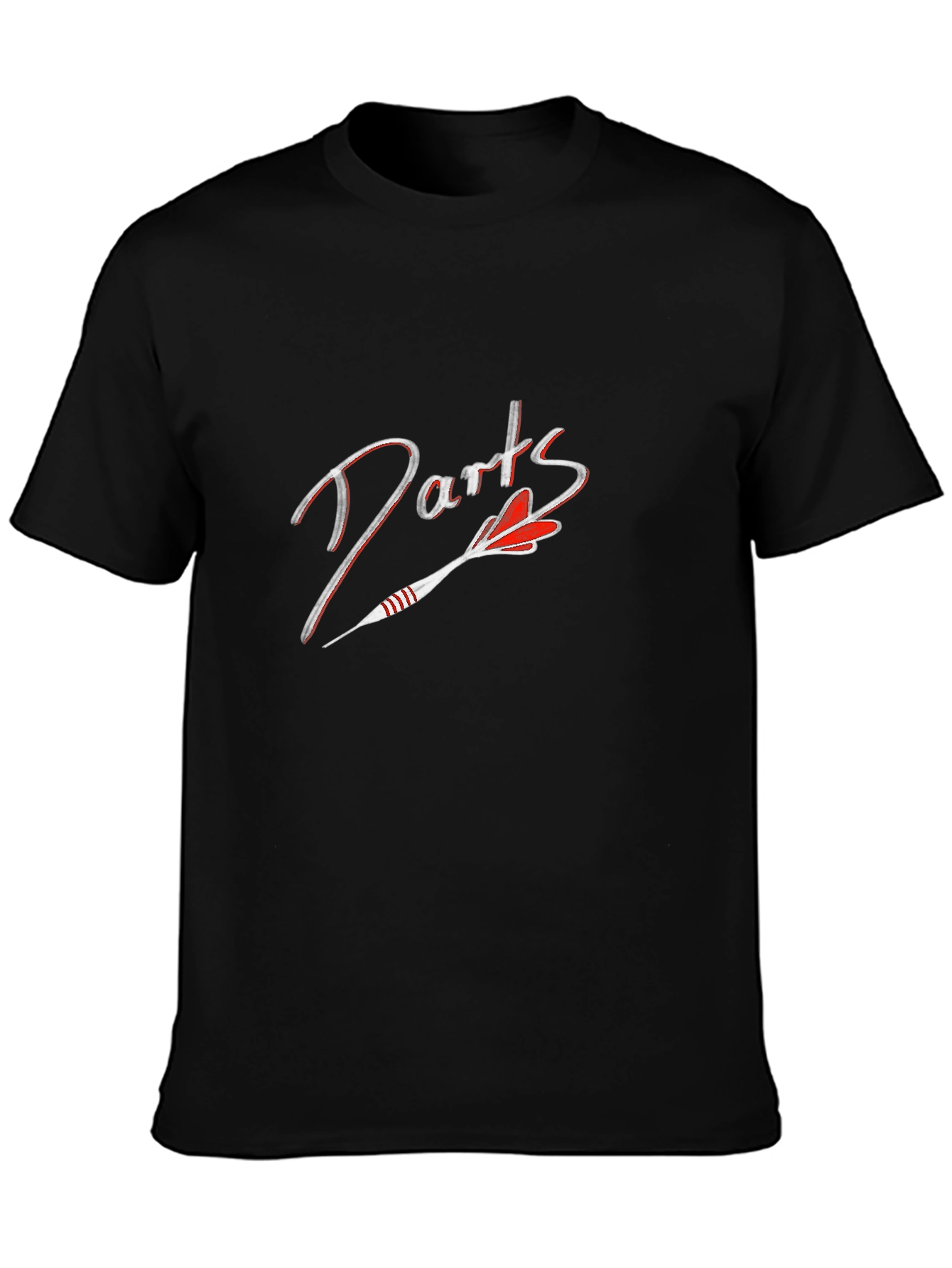 Darts Graphic Tee - Black