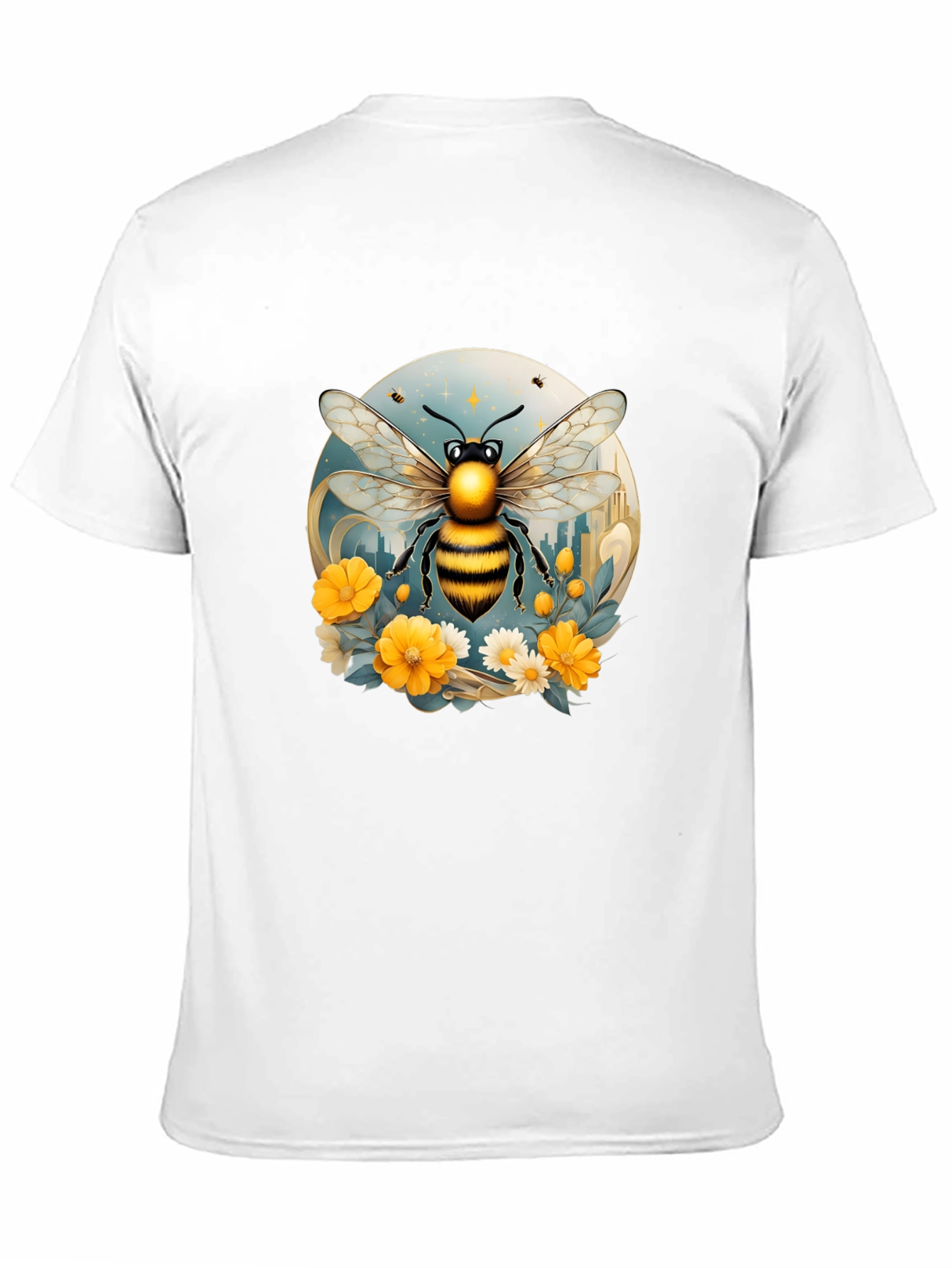Bee Graphic Black T-Shirt
