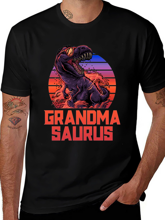 Grandmasaurus T-Shirt - Dinosaur Graphic Tee