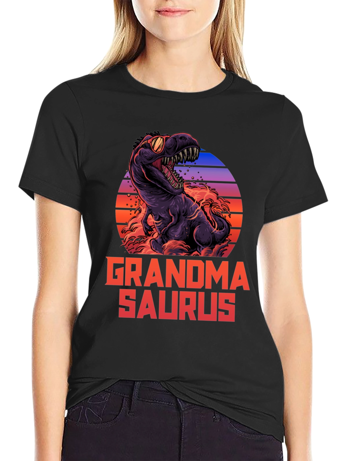 Grandmasaurus T-Shirt - Dinosaur Graphic Tee