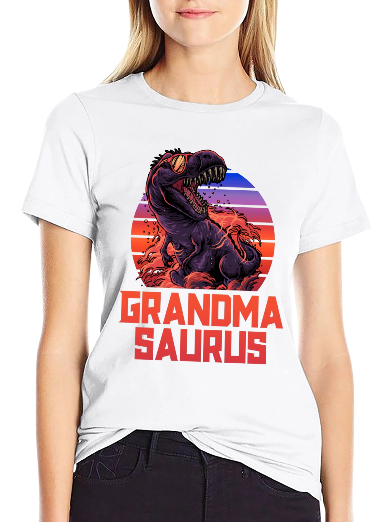 Grandmasaurus T-Shirt - Dinosaur Graphic Tee