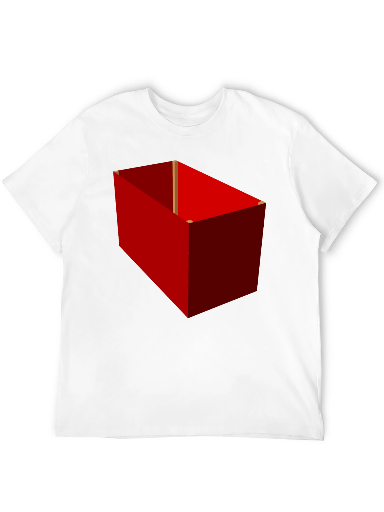 Red Box Graphic Tee - Unique Design