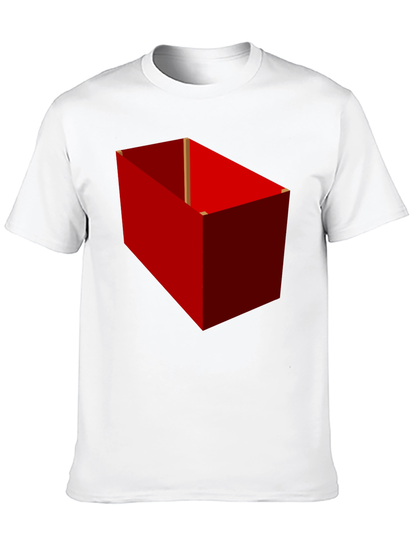 Red Box Graphic Tee - Unique Design
