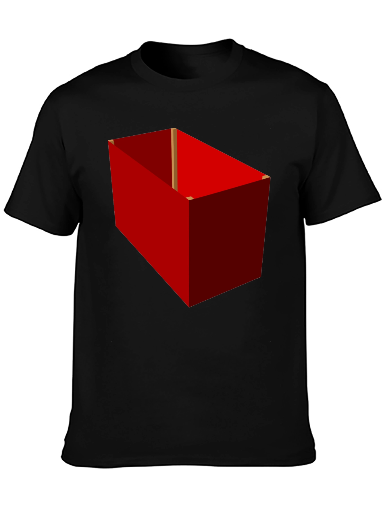 Red Box Graphic Tee - Unique Design