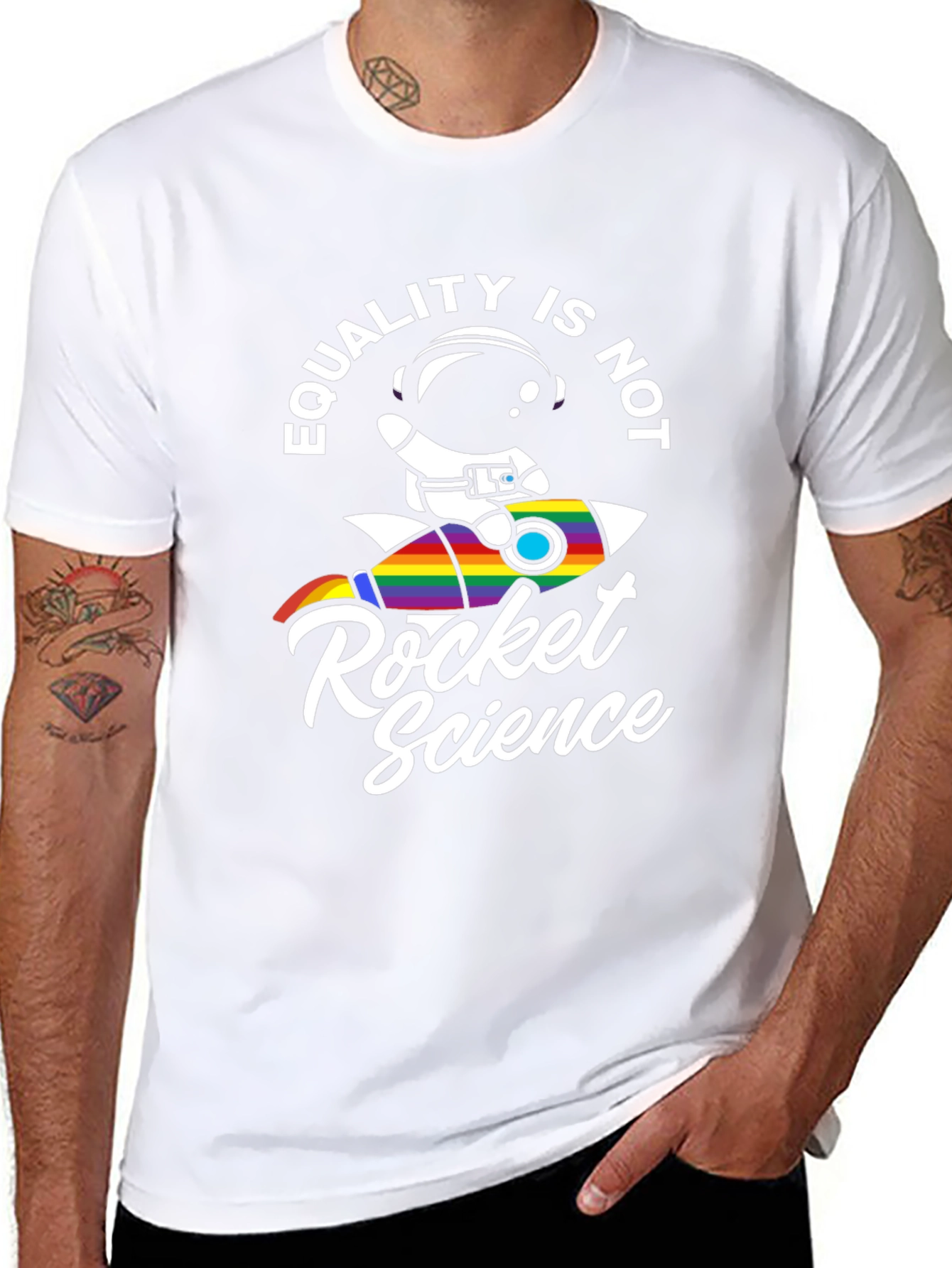 Equality Is Not Rocket Science Pride T-Shirt