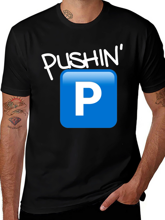 Pushin P Emoji Graphic T-Shirt