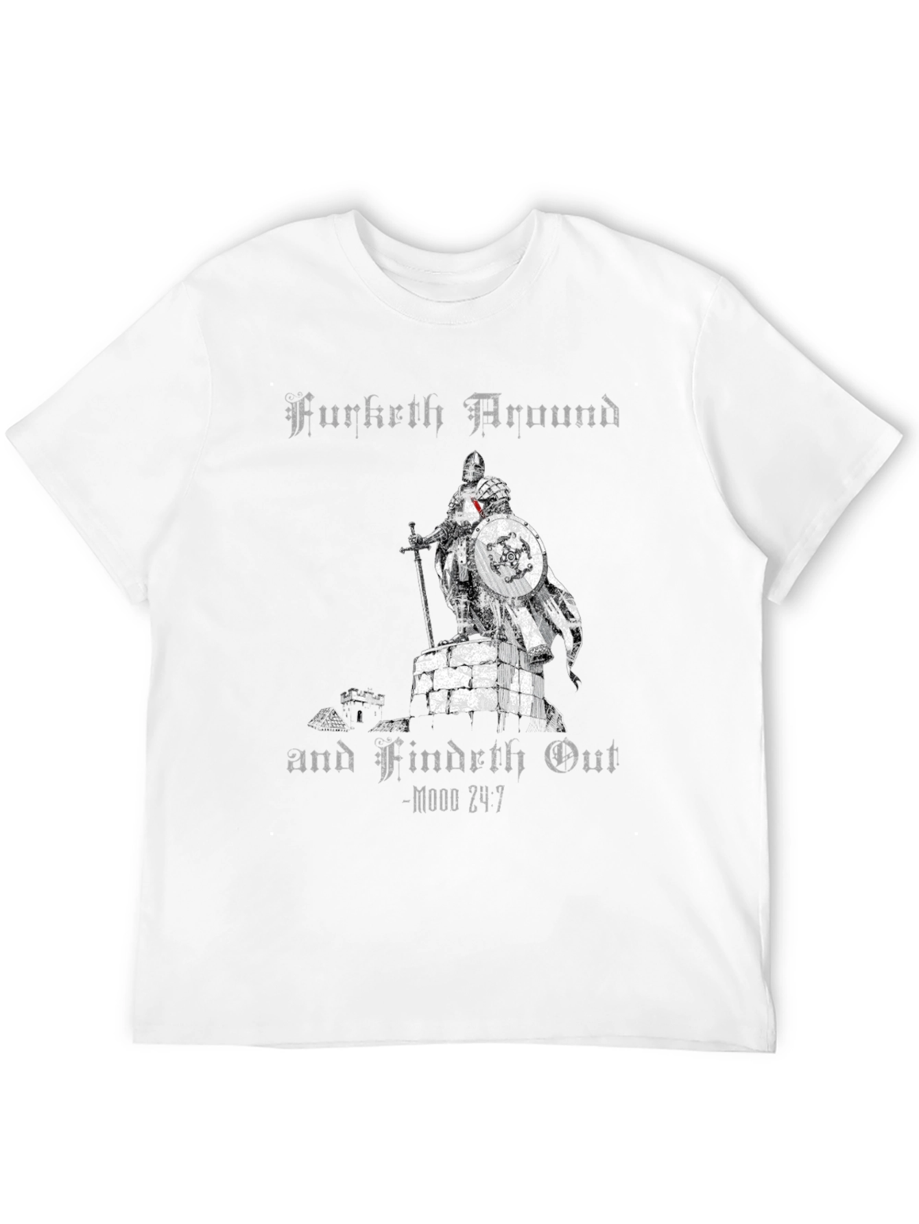 Furktth Around and Findth Out Black T-Shirt