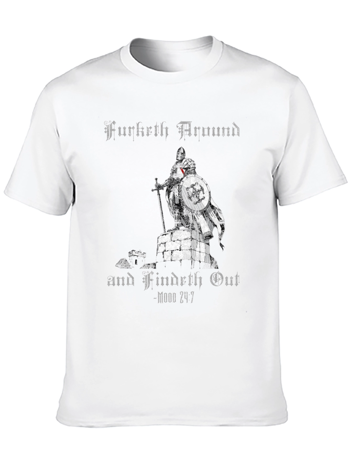 Furktth Around and Findth Out Black T-Shirt