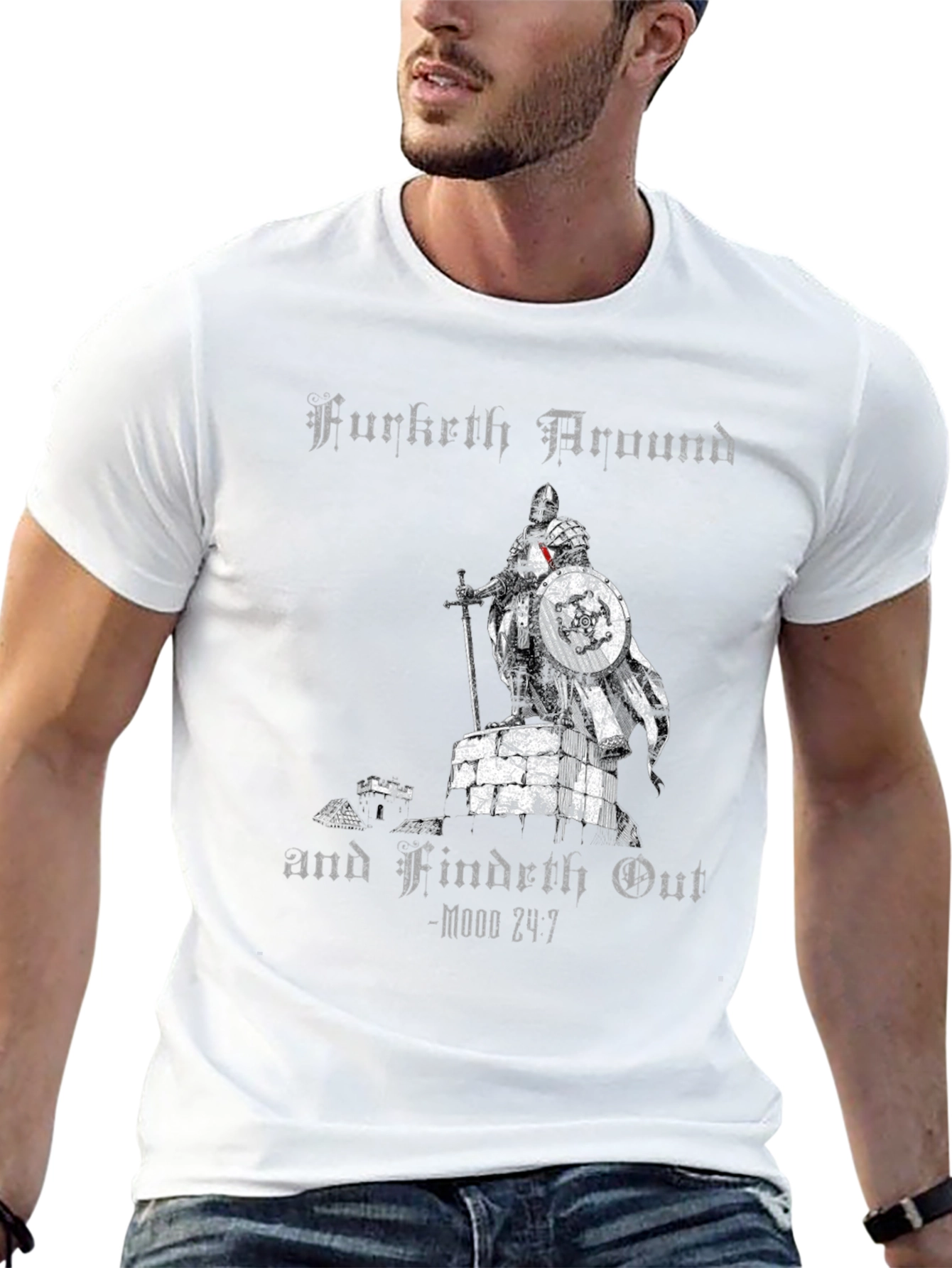 Furktth Around and Findth Out Black T-Shirt