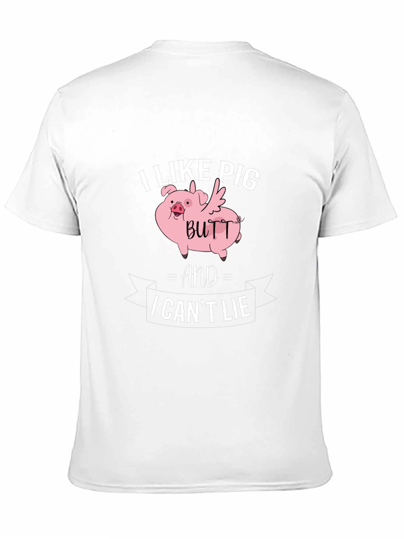 I Like Pig Butt T-Shirt Funny Novelty Tee
