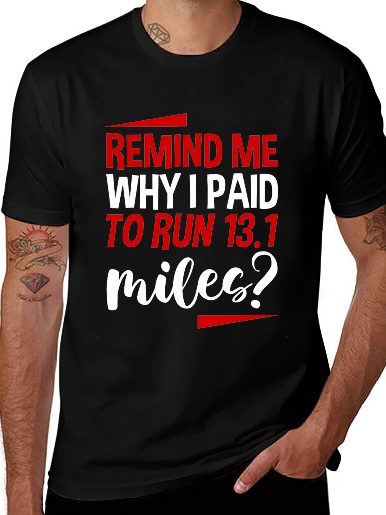 Funny Running T-Shirt - Remind Me Why I Paid