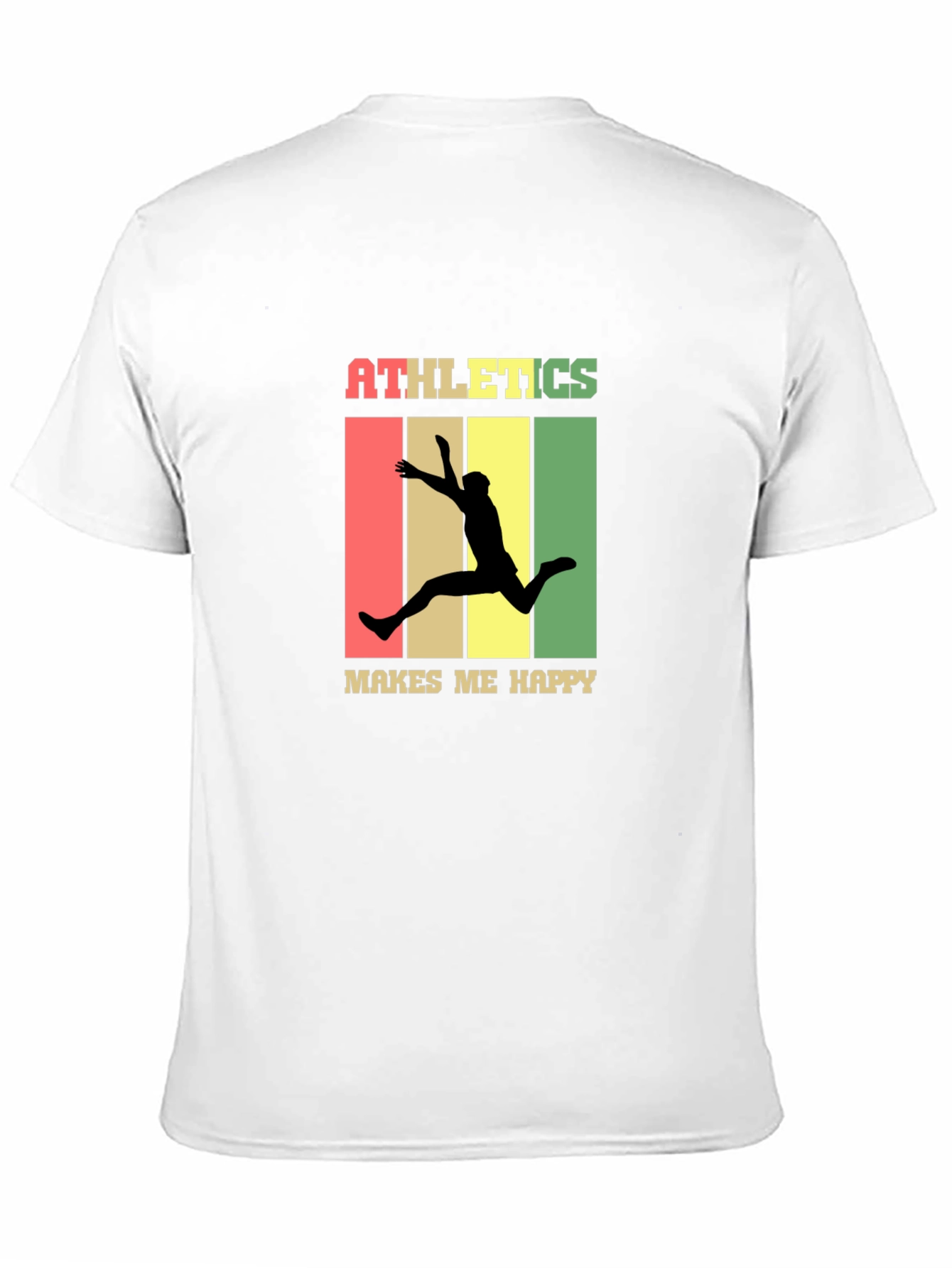 Athletics Makes Me Happy Graphic Tee