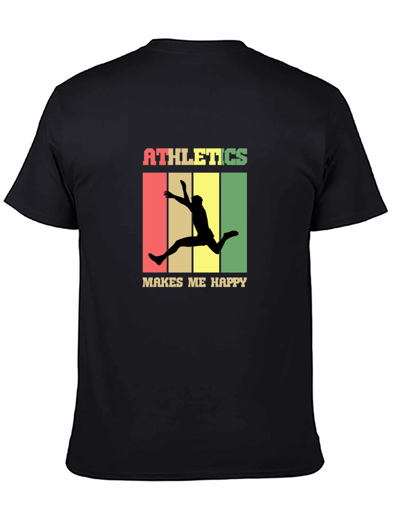 Athletics Makes Me Happy Graphic Tee