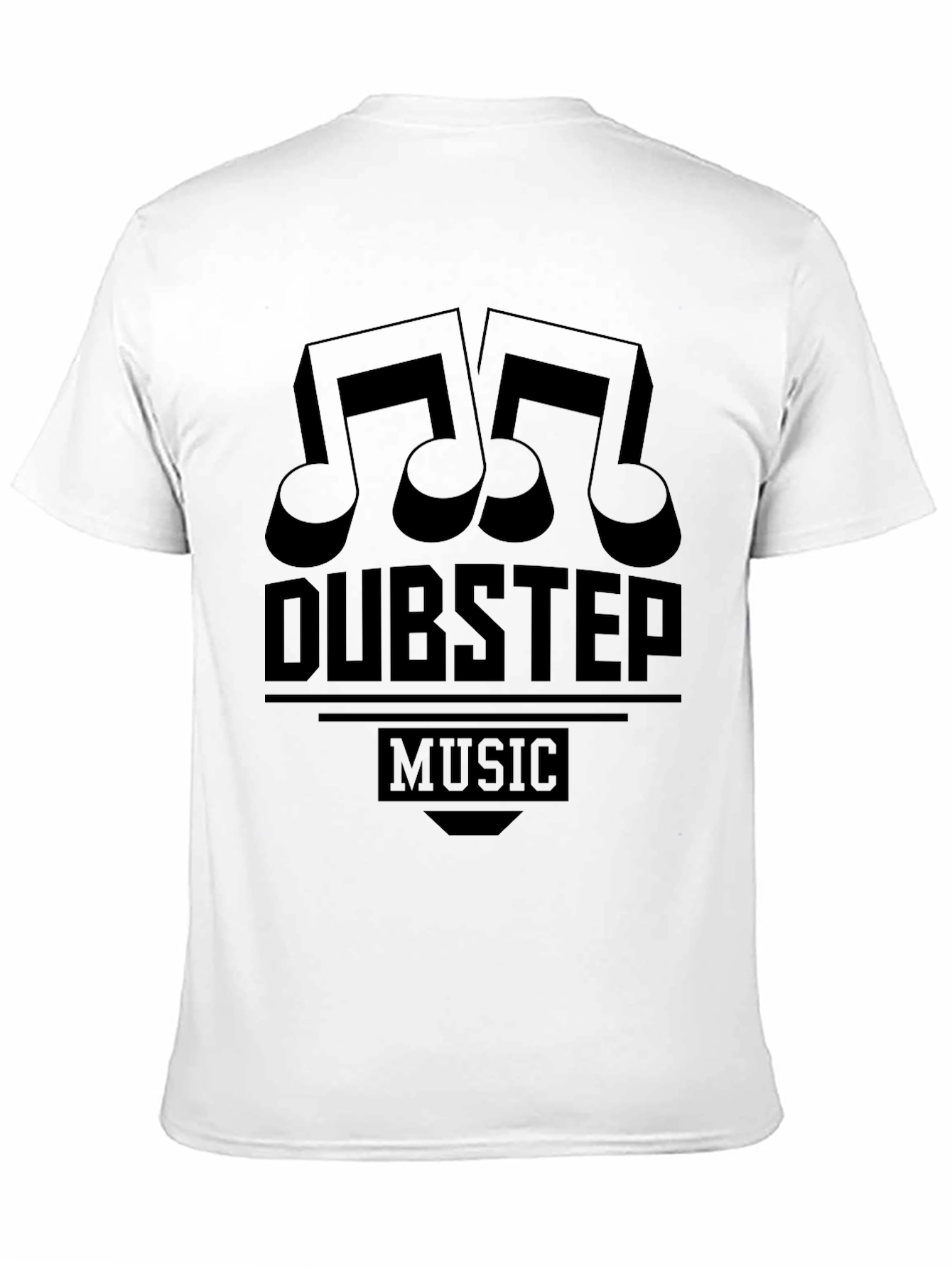 Dubstep Music Black Graphic T-Shirt