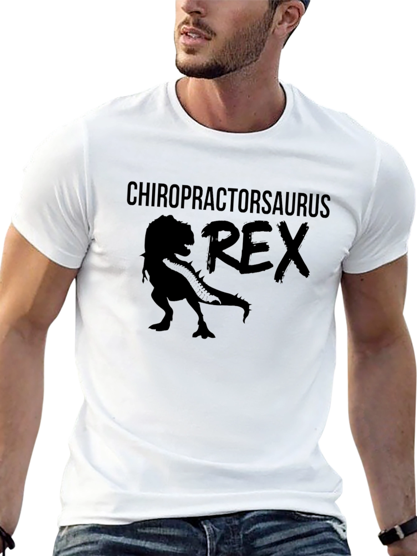 Chiropractorsaurus Rex Graphic T-Shirt