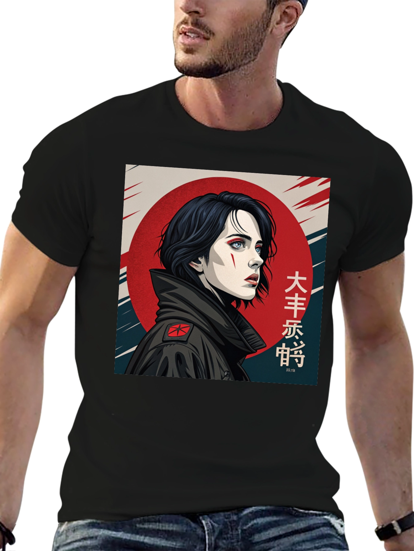 Anime Girl T-Shirt: Urban Japanese Style