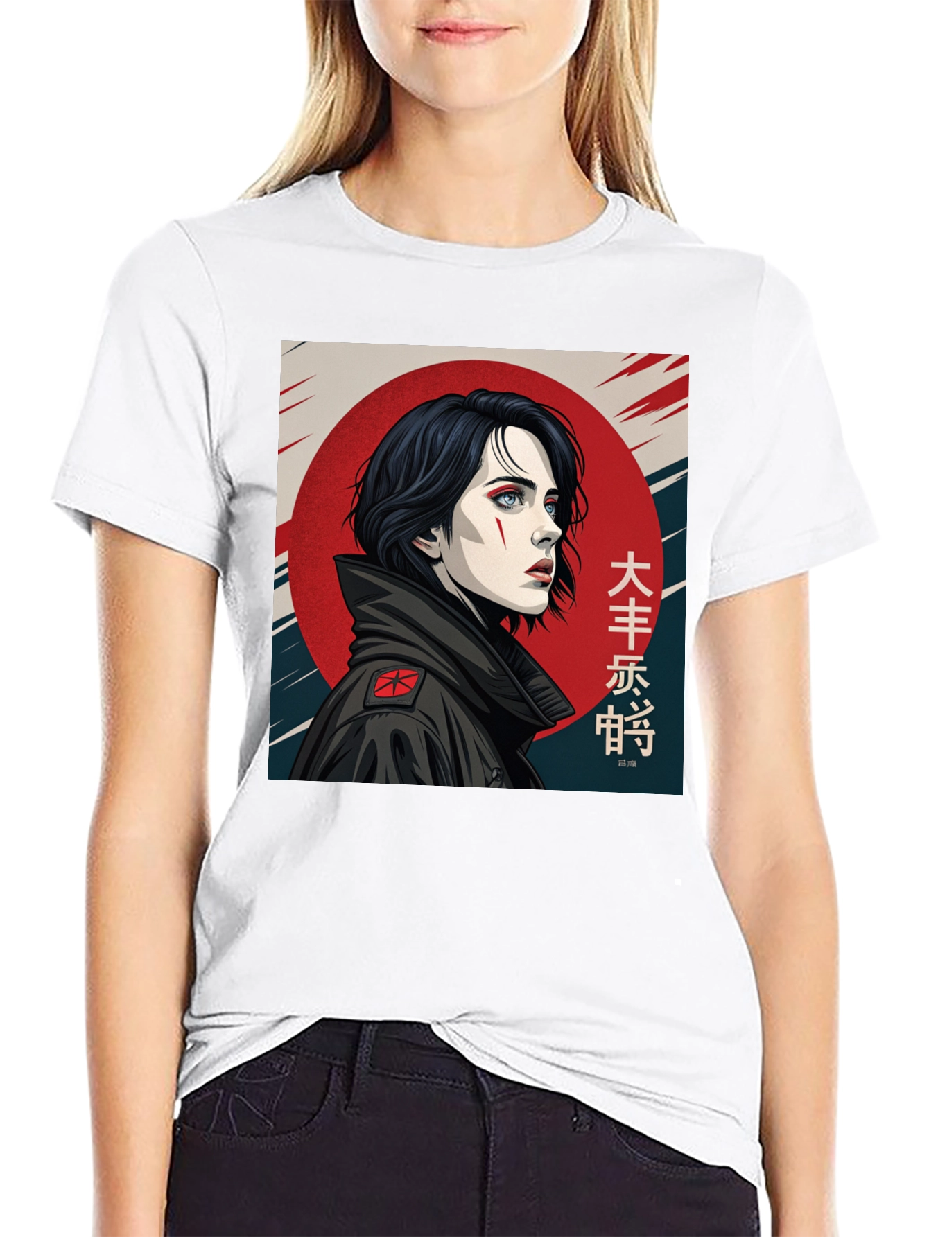 Anime Girl T-Shirt: Urban Japanese Style
