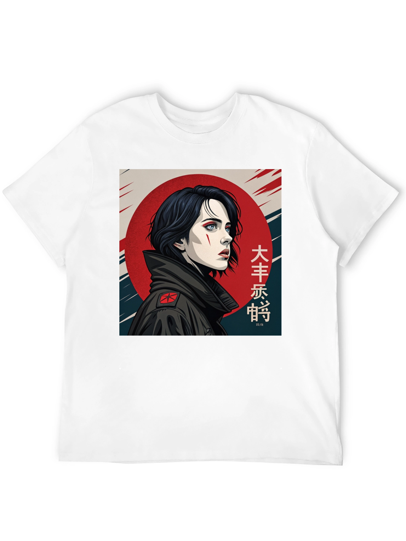 Anime Girl T-Shirt: Urban Japanese Style