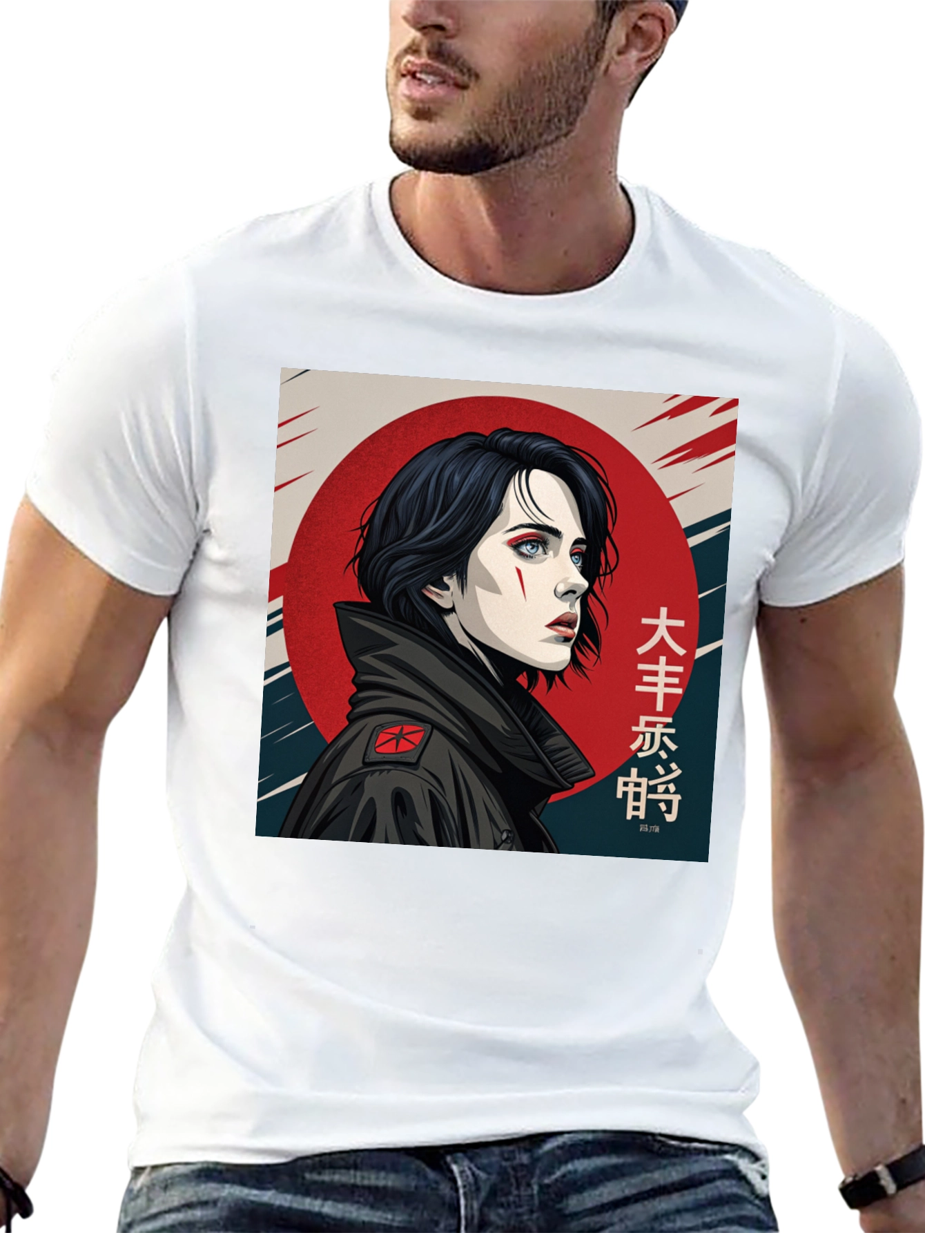 Anime Girl T-Shirt: Urban Japanese Style